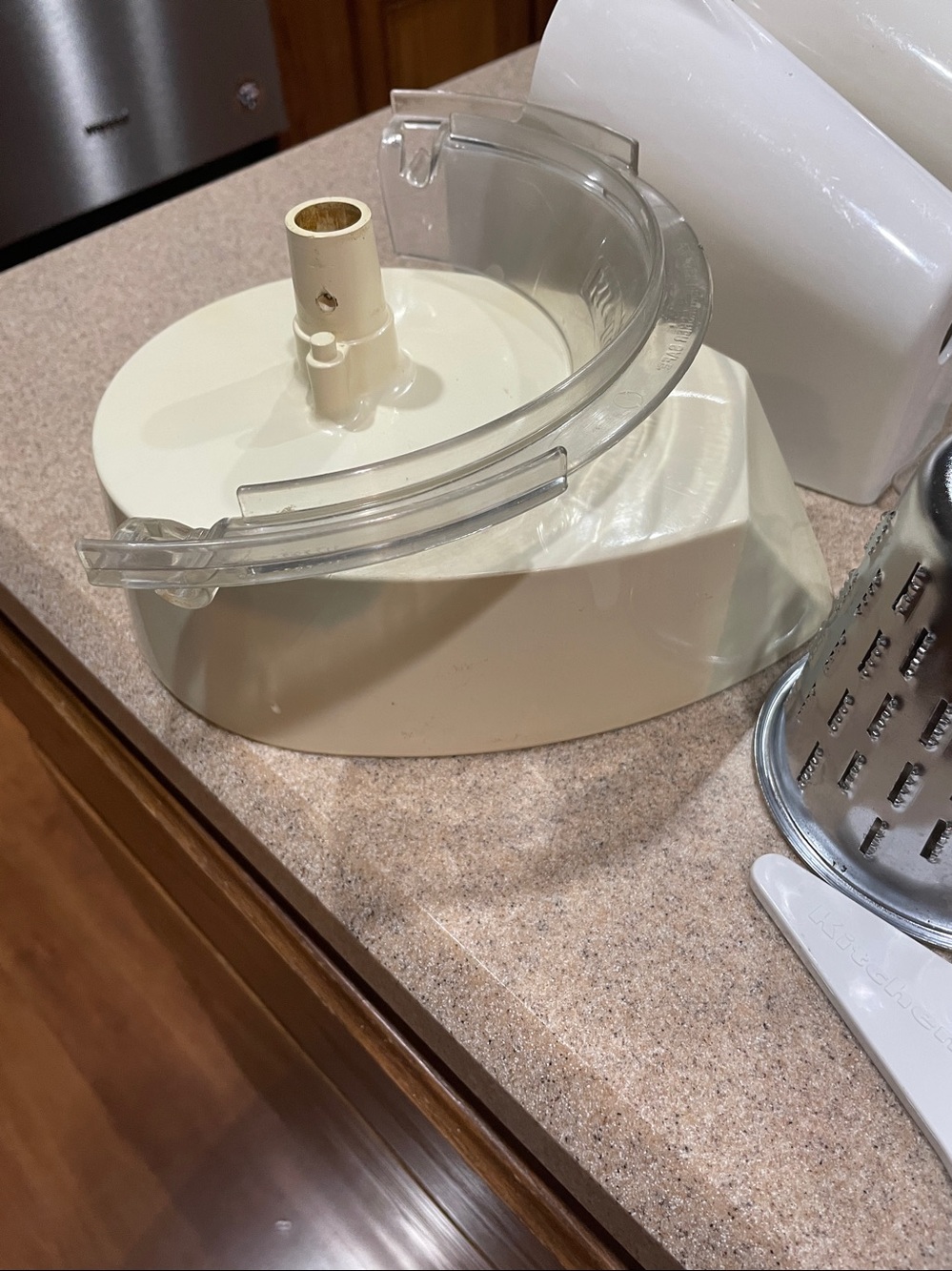 White Kitchen Mixer Attachment Set - Multi-Purpose Accessory Kit - Picture 7 of 7